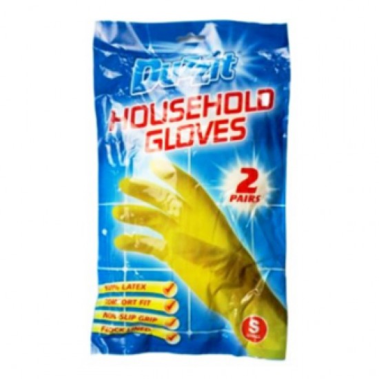 Household Gloves Small pack of 2 pairs