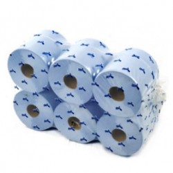 Industrial Size Blue Paper Cleaning Rolls