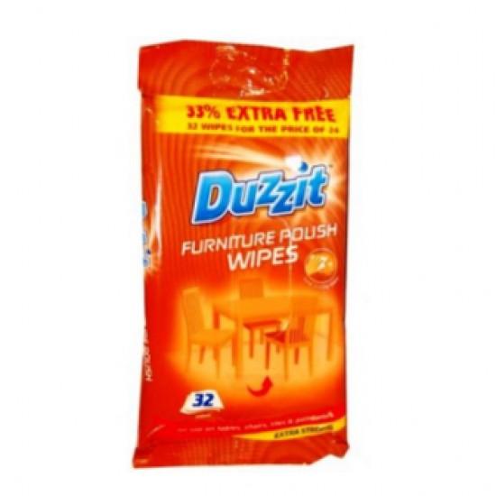 Furniture Polish Wipes pack of 32