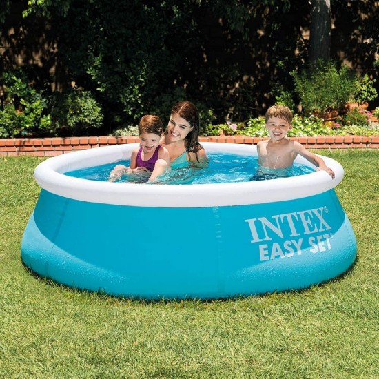 INTEX 6FT  X 20INCH EASY SET ABOVE GROUND SWIMMING POOL - IN STORE ONLY