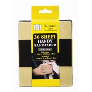 151 Decorators Tools - 36 Sheet Handy Sandpaper