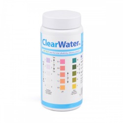 PH, Alkaline And Chlorine Dip Test Strips (25 Test Strips Included)