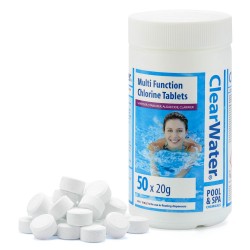 Multifunction Chlorine Tablets (50 x 20g - 1kg)